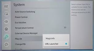 URL launcher to magic info in pickcel ...